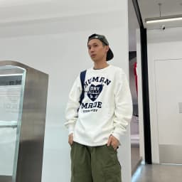Human Made Heart Wing Sweatshirt Loose Crewneck Unisex Streetwear