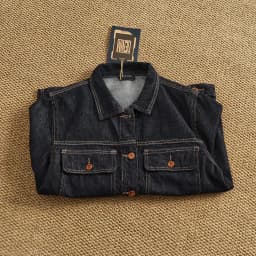 Spring New American Retro Heavyweight Solid Color Multiple Pockets Denim Jacket Men's Fashion Washed Loose Leisure Outerwear