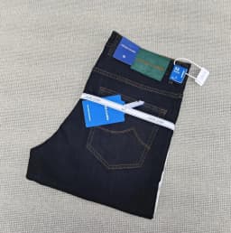 BLSK CPRTI Jeans Thin Cotton Men 2026 Spring Summer new straight breathable comfort pocket embroidery Big size 30-40 Long Pants