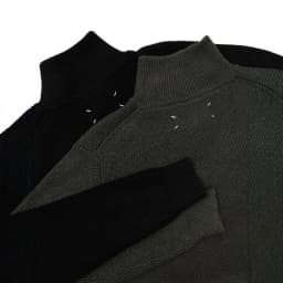 2026 Autumn Semi-zip Turtleneck Sweater Cotton Knitted Blended Jacket Loose Lazy Wind Knitted Jumper Men