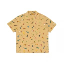 2026 Summer New HUMAN MADE Full Print Hawaiian Shirt Japanese Retro Unisex Beach Short Sleeved Shirt