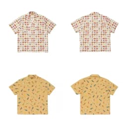 2026 Summer New HUMAN MADE Full Print Hawaiian Shirt Japanese Retro Unisex Beach Short Sleeved Shirt