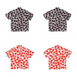 2026 Summer New HUMAN MADE Full Print Hawaiian Shirt Japanese Retro Unisex Beach Short Sleeved Shirt