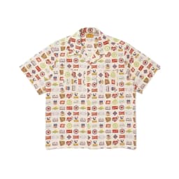 2026 Summer New HUMAN MADE Full Print Hawaiian Shirt Japanese Retro Unisex Beach Short Sleeved Shirt