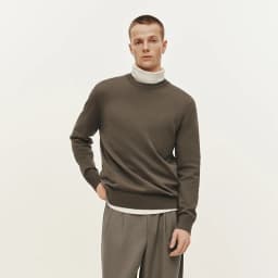 Semir Men Sweater Thermal Warmth Antistatic Fabric Knit Texture Layering Essential Soft Touch 2026 Winter Everyday Style