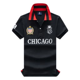 New Summer Men Polo Shirts Great Designer Original NEW YORK Brand Embroidered Short Sleeve Leisure Sports Loose Plus EU Size 7XL