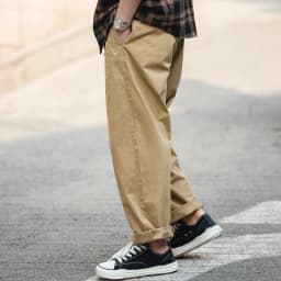 Maden Easy Cargo Pants for Men Loose Casual Pocket Rope Drawstring Pants Overalls Vintage Man Clothing Straight Trousers