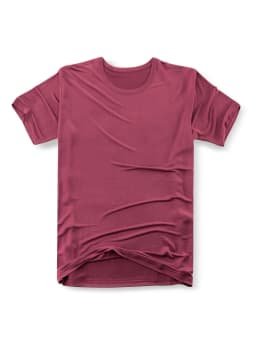 SuyaDream Men T shirt 100%Natural Silk O neck Short Sleeved Chic Solid Tee 2026 New Spring Summer Top White