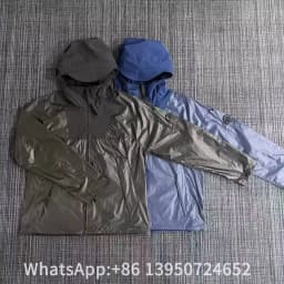 Style Men's Hooded Windproof Coat - Sleeve Lens Details, Professional Nylon Material. Zippered Street Fashion Outerwear.