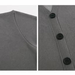 CH Women's V-Neck Knit Cardigan Long Sleeve Button Front Soft Casual Sweater Jacket for Office Daily Wear