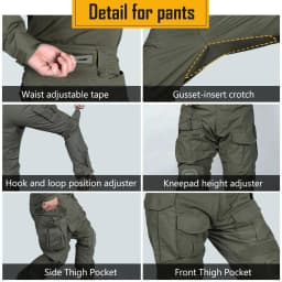 Tactical Pants Gen3 Combat Pant Men's Flex Stretch Work Cargo Pants Casual Trouser Outdoor Sport Training Trekking Hiking Pants