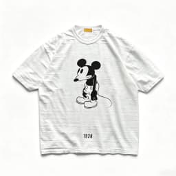 Human Made 26SS Cartoon Mickey Print T-Shirt, Kyoto Limited Crewneck Tee for Unisex