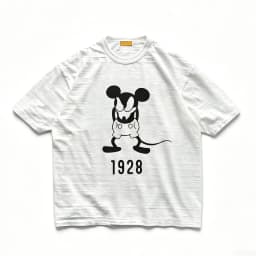 Human Made 26SS Cartoon Mickey Print T-Shirt, Kyoto Limited Crewneck Tee for Unisex