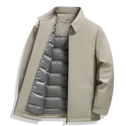 New Style 90-Down Men's down Jacket, Thickened Duck down Business Casual Jacket, Executive Winter Clothing, Men's Wear
