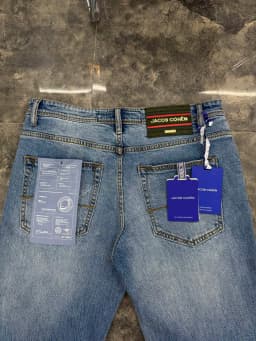 OECHSLI Jeans Thin Cotton Men 2026 Spring Summer new outdoors quality embroidery comfortable straight Big size 29-40 Pants