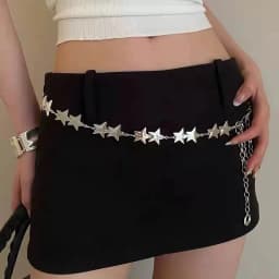 Summer Fashion Metal Waist Chain, Retro Butterfly Thin Belt Accessories, Hundreds of Matching Dresses, Belt Chains, Advanced