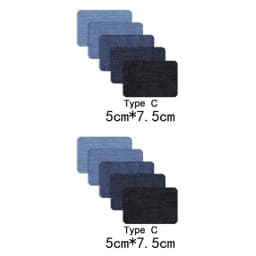 Denim Patches DIY Iron On Denim Elbow Patches Repair Pants For Jean Clothing Pants Badges Apparel Sewing Fabric NEW