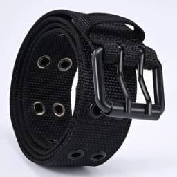 New Men Breathable Nylon Fabric Belt outdoor sport Belt Pin Buckle Trousers Jeans Belt