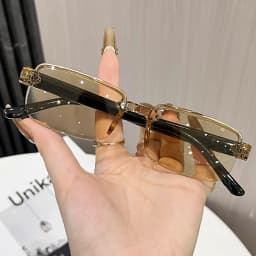 Intelligent Zoom Reading Glasses Anti Blue Light Comfortable Reading Glasses Ultra Light Frameless Glasses Frameless For Party