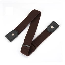 Traceless Invisible Elastic Belt Women's Belt Jeans Pants Men's Elastic Belt