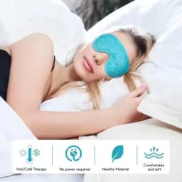 Cold Compress Eye Mask Can Be Reused for Dark Circles Swollen Eyes Relieving Migraines and Eye Fatigue Skincare Gift Eye Mask