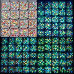 100pcs Mini Glowing Turtles Safe Eco-Friendly Resin Cute Nail Art Decorations Cartoon Luminescent for DIY Crafts And Manicure