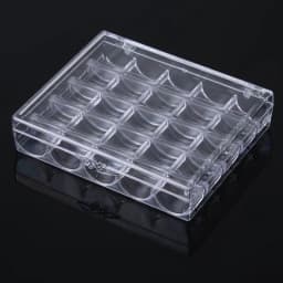 1pc 25 Spools Empty Bobbins Storage Box Sewing Accessories Tools Plastic Sewing Machine Bobbin Case Knitting Needle Organizer