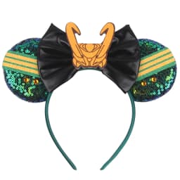 Cute New Mouse Ears Headband Kid Adult Festival Party Sequins 5"Bow Headband Women Baby Girl Party Hair Accessories