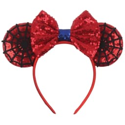 Cute New Mouse Ears Headband Kid Adult Festival Party Sequins 5"Bow Headband Women Baby Girl Party Hair Accessories