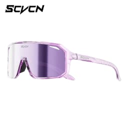 SCVCN Trendy Eyewear Cycling Sunglasses Fashion Sunglasses MTB Bicycle Camping UV400 Hiking Protection Glasses for Men Women