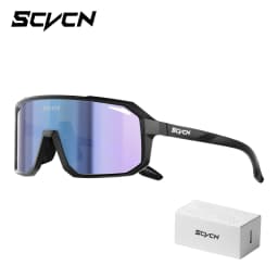 SCVCN Trendy Eyewear Cycling Sunglasses Fashion Sunglasses MTB Bicycle Camping UV400 Hiking Protection Glasses for Men Women