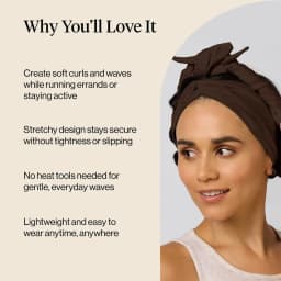 Fashion 2 In 1 Heatless Curls Headband Soft No Heat Hair Styling Tool Long Ribbon Curling Rod for Women