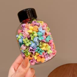 100Pcs Mini Hair Grabbing Claw Clips for Baby Girls Bangs & Broken Hair Styling Tool Small Hair Accessories