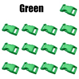 13-100Pcs 10/15/20/25mm Assorted Colors Plastic Side Release Buckle Belt Buckle for Parachute 550 Cord Paracord Bracelet Outdoor