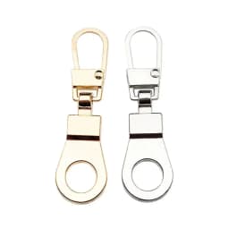 5PCS Metal Zip Puller Replacement Tab Zipper Sliders Head Zipper Head Detachable Backpacks Purses Repair Sewing Accessories