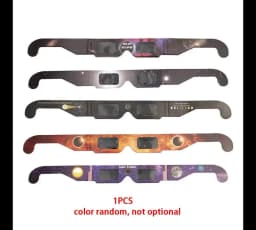 Pack Of 10 Solar Eclipse Glasses -Total Solar Eclipse Viewing Sunglasses With Superior Optics,Sun Safe Shades For Adults Or Kids