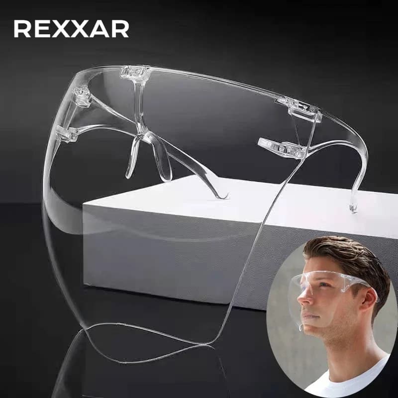 Full Face High-definition Transparent Anti Fog Anti Splash Protective Mask High Transparency Goggles Nail Art Tool