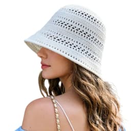 Summer Sun Protection Fishing Hat Season: Hollow and lightweight Sun Hat, Sun Hat with Bucket Shape Suitable for Both