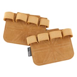 1 Pair Cowhide Gym Gloves Grips Anti-Skid Weight Power Belt Lifting Pads Deadlift Belt Workout Crossfit Fitness Gloves Palm Prot
