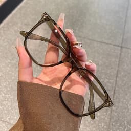 1Pc/3Pcs/4Pcs Unisex Square Frame Blue Light Blocking Glasses - Stylish Campus Look, Face-Flattering Optical Eyewea