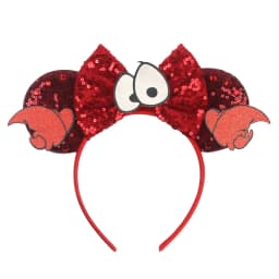 Disney Castle Mickey Mouse Ears Headband Sequins Bow Girls Cosplay Hairband Adult/Kids Party Gift Children Hair Accessories