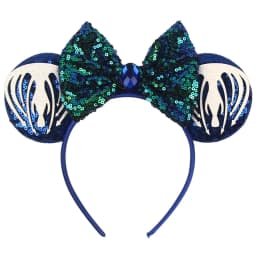 Disney Castle Mickey Mouse Ears Headband Sequins Bow Girls Cosplay Hairband Adult/Kids Party Gift Children Hair Accessories