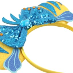 Disney Castle Mickey Mouse Ears Headband Sequins Bow Girls Cosplay Hairband Adult/Kids Party Gift Children Hair Accessories
