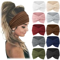 Bohemian European and American Sports Headband Women's Wide Yoga Elastic Running Hair Accessories Headw