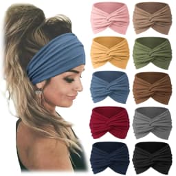 Bohemian European and American Sports Headband Women's Wide Yoga Elastic Running Hair Accessories Headw