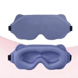3D Contoured Sleep Eye Mask Weighted for Side Sleepers Soft Comfortable 100% Blockout No Eye Pressure Men Women