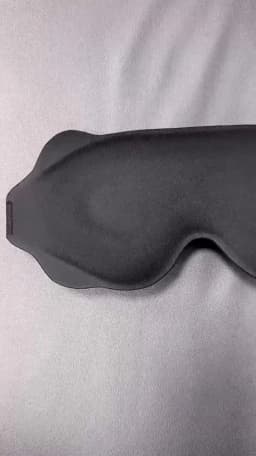 3D Contoured Sleep Eye Mask Weighted for Side Sleepers Soft Comfortable 100% Blockout No Eye Pressure Men Women