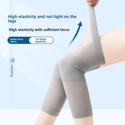 Knee Protector Summer Thin Women's Joint Warmth Knee Protector Air Conditioned Room Invisible Leave No Trace Leg Protector