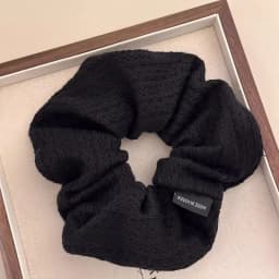Vintage Knitting Pattern Large Intestine Scrunchie For Women Girls Sweet Hair Band Hair Tie Rubber Band Fashion Hair Accessories