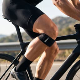 1Pc Patellar Tendon Band, Vilico Ultra Thin 0.9mm Anti-slip Adjustable Compression Knee Strap for Running Cycling Workout, Unise